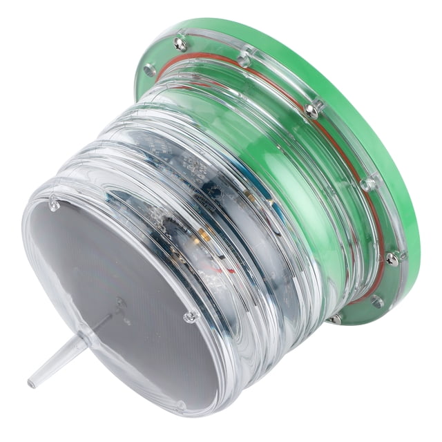 Boat Flashing Light, Resist Typhoons Solar Ship Light, Stable Operation Waterproof For Chemical Plants Rivers