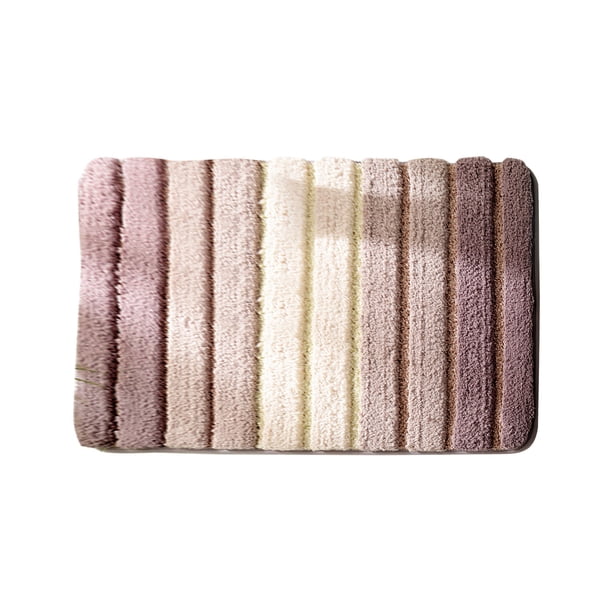 Yhmxh Alfombrillas de baño para baño Alfombra de baño Alfombrilla absorbente para baño y aseo, ideal para entrada, dormitorio, baño, sala de estar y entrada. Decoración del baño