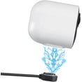 thumbnail image 4 of Wasserstein Solar Panel Compatible with Arlo Ultra/Ultra 2, Arlo Pro 3/Pro 4 and Arlo Floodlight ONLY with 13.1ft Cable (2 Pack, Black) - Camera Not Included, 4 of 8