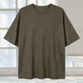 thumbnail image 4 of yillto Women Oversized Shirts Short Sleeve Tops Baggy Running Workout Loose Tees Gym Yoga Casual Tshirts, 4 of 5