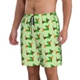 thumbnail image 2 of Logiee dogs St Patrick's Day Print Mens Swim Trunks Quick Dry Board Shorts,Breathable Hawaii Beach Shorts Swimwear Bathing Suits-Medium, 2 of 6