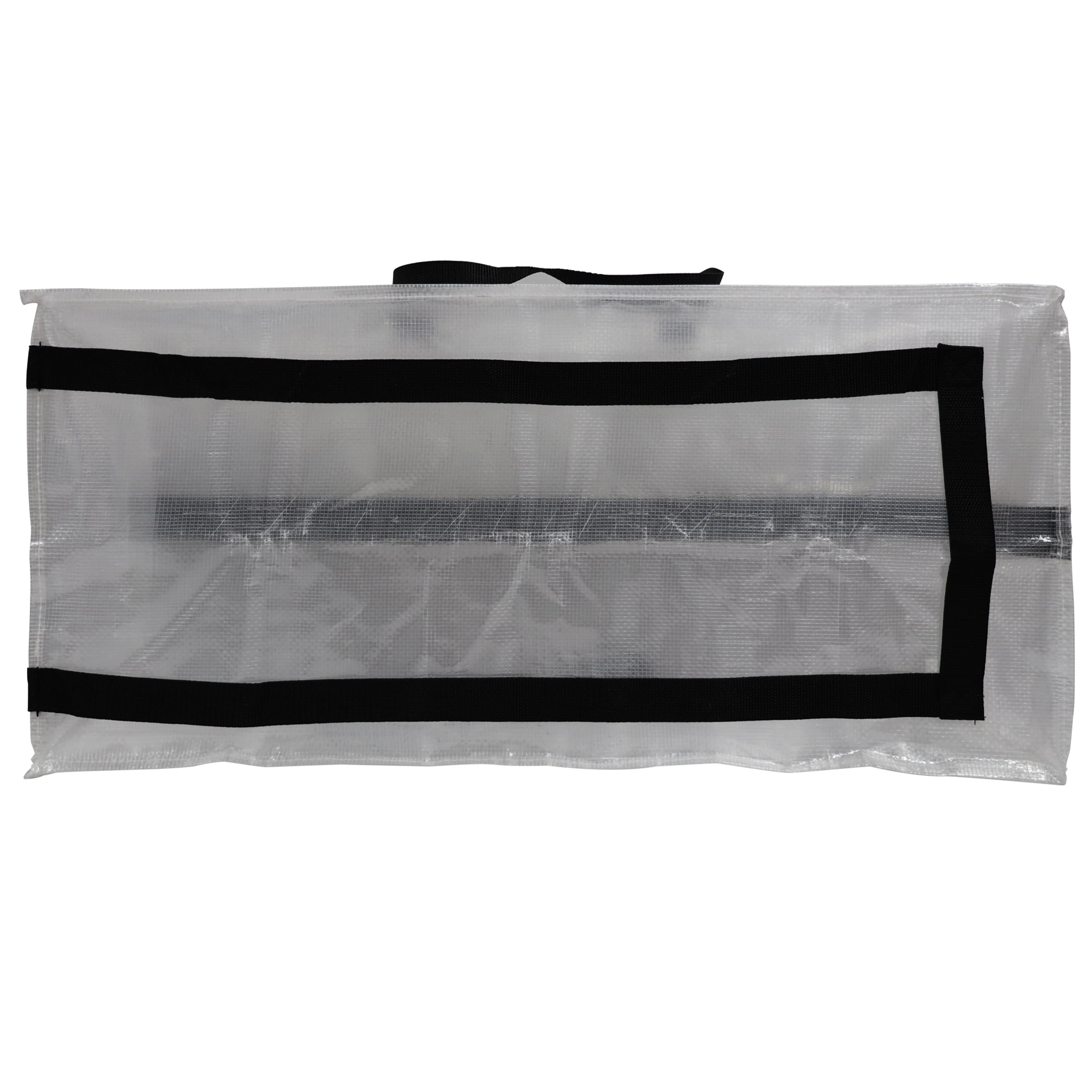 Mainstays Heavy Duty 20 Gallon Clear Storage and Moving Bag with Dual Handles and Straps