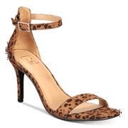Material Girl Women's Blaire Two Piece Dress Sandals Leopard Size 5.5 M