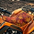 thumbnail image 3 of Uorisanigo ATV Seat Covers for Polaris Sportsman FourTrax Can-Am ATVs Kawasaki Arctic Cat CFMOTO, Accessories for Sportsman Autumn Maple Leaves ATV Seat Cover Replacement, 3 of 7