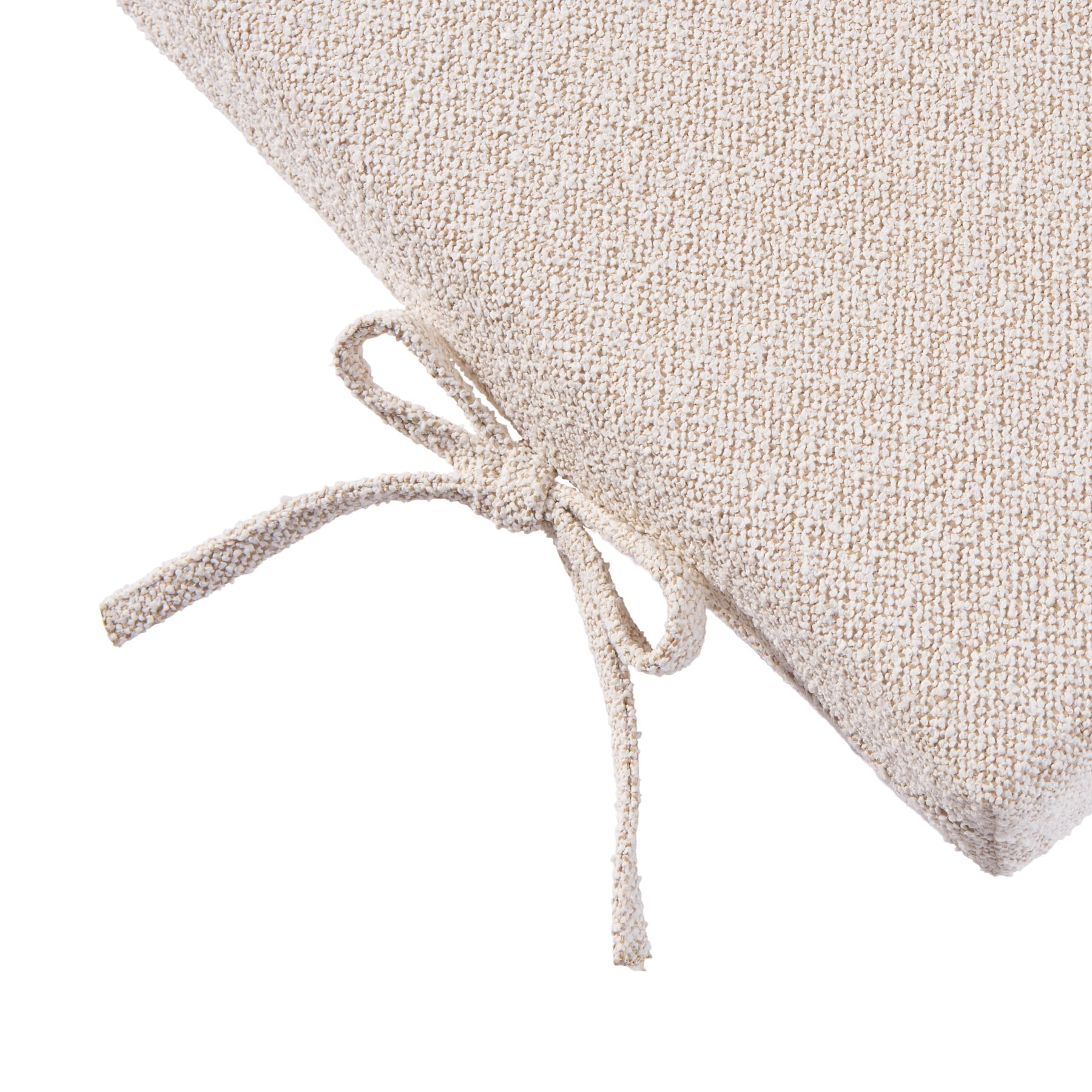 Better Homes & Gardens 72" x 23" Outdoor Chaise Lounge Cushion, 1-Piece, Cream Boucle