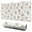 White Fairy Cottage, variant on Long Mouse Pads for Desk,White Forest Fairy Pattern Desk Mats on Top Of Desks, Desk Mouse Pad Extra Large with 3mm Non-Slip Base and Stitched Edge for Gaming,Office,Work,Home 31.5"x11.8"