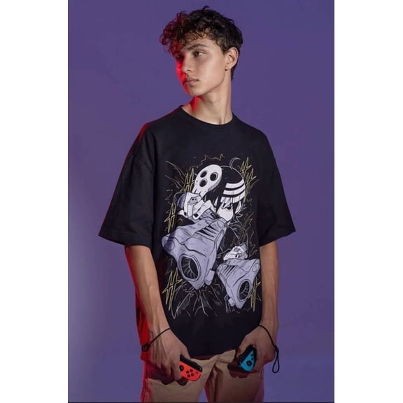VINTAGE Soul Eater Death T-Shirt – Anime Unisex Manga 2