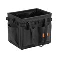 thumbnail image 2 of Organizador de herramientas multiusos para uso general con asa, plegable, reutilizable, bolsa de almacenamiento para acampar, pesca, playa, acampar, , negro Baoblaze Bolso de picnic, 2 of 8