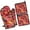 Golden Retriever Hawaiian, variant on Paw Print Sonstripes Kitchen Oven Mitt and Pot Holder Sets 2 Pcs for Baking, Cooking and Grilling, Heat Resistant Up To 392 °F
