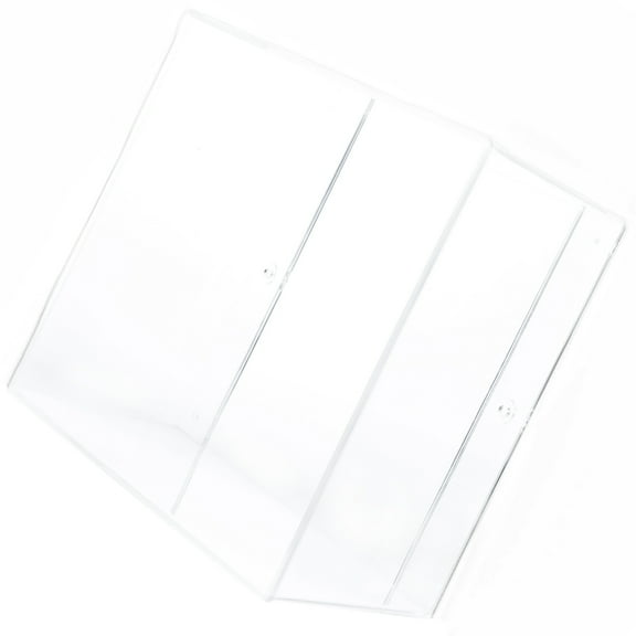 unbranded  Cosmetics Floating Shelf Storage Wall Shelves Wire Cube Plant Transparent