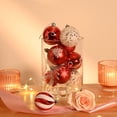 thumbnail image 3 of Valery Madelyn 30ct 2.36" Christmas Ball Ornaments, Red White Shatterproof Ornaments for Party Decor, 3 of 10