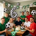 thumbnail image 3 of 40in Black And White Soccer Ball Number 6 Football Balloon Large Digit 6 | Suitable For Birthday Soccer Themed Party Decorations, 3 of 9
