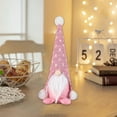 thumbnail image 5 of Kbndieu Christmas Plush Gnomes Ornament for Christmas Gifts, Christmas Faceless Doll Rudolph Hanging Decor for Bedroom Living Room Bathroom Window Decorations(Pink) Christmas Decorations Clearance, 5 of 8