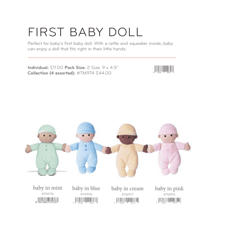 First Baby Doll - Cream First Baby Doll - Cream