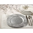 thumbnail image 3 of Fennco Styles Holiday Christmas Snowflake Design 13" Decorative Charger Plate-Set of 4, 3 of 3