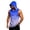 Blue, variant on Ombre Stringer For Men, Sleeveless Pullover Hoodie with Kangaroo Pocket - Moisture Wicking Muscle Fit Gym Shirt for Bodybuilding & Summer Training Purple XL