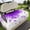 Purple, variant on Golf Cart Seat Covers for 2 Seater,Modern Purple Microfiber Cart Seat Towel Blanket,Gradient Floral Abstract Bohemian White Absorbent Breathable Non Slip Bench Seats Protector for Golf Course 51"x31"