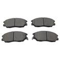 thumbnail image 3 of TRQ Front Ceramic Brake Pad Left & Right Set Kit Fits XG350 Kia Amanti BFA73221 Fits select: 2003-2005 HYUNDAI XG, 3 of 5