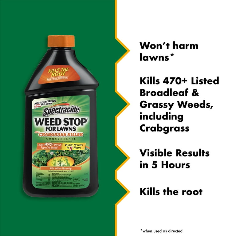 Spectracide Weed Stop for Lawns Plus Crabgrass Killer Concentrate