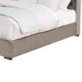 thumbnail image 5 of Benjara BM206561 Fabric Upholstered Wooden Queen Size Bed with Button Tufted Details, Gray, 5 of 5