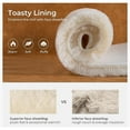 thumbnail image 2 of Women's Fuzzy Memory Foam Slippers Fluffy Winter House Shoes Indoor and Outdoor, 2 of 8
