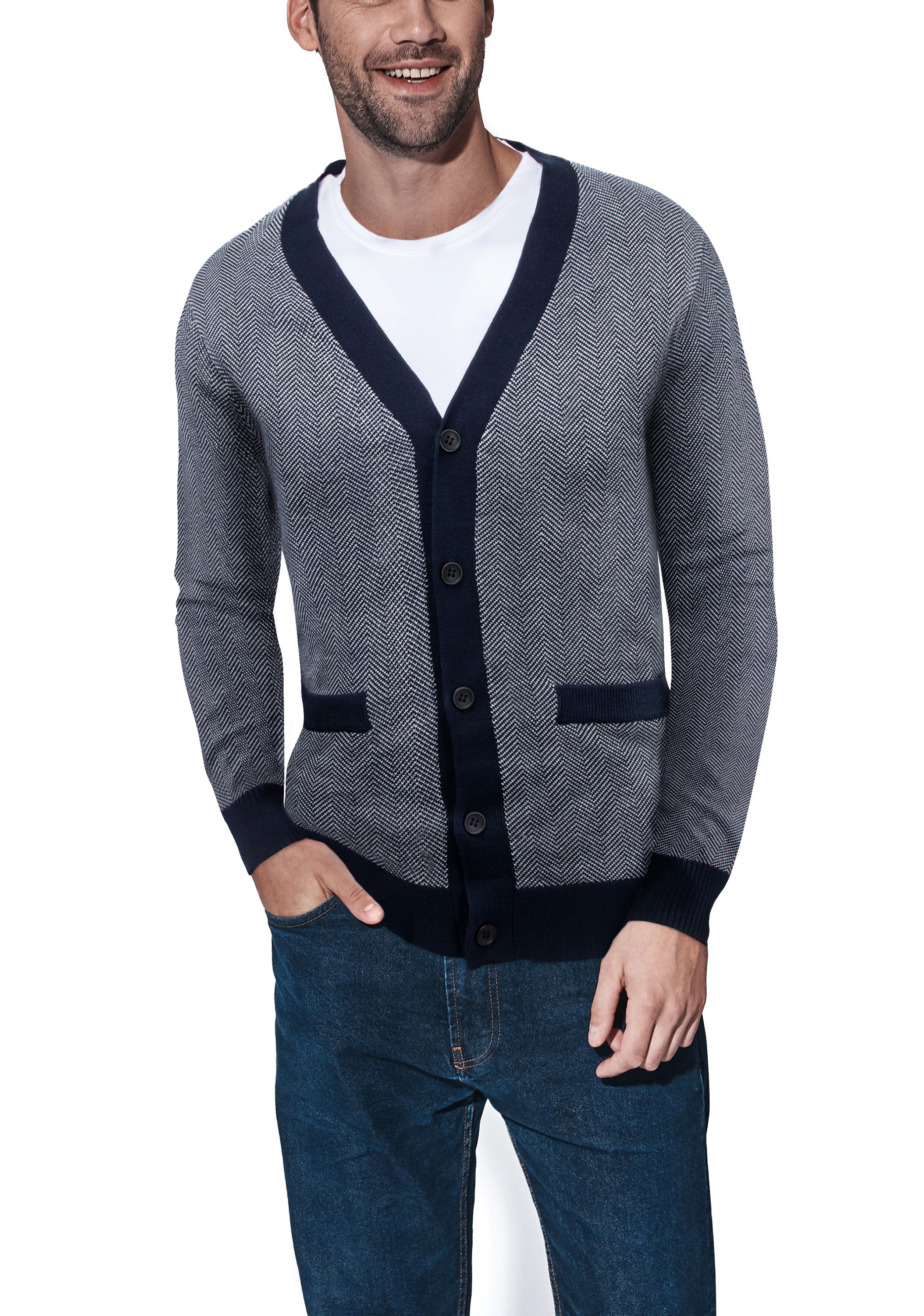Classic Fit Casual Fashion Sweater Off 