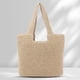 thumbnail image 1 of Bolsos de playa de verano Bolso tejido de gran capacidad para mujer Bolsos casuales de moda (Beige) Sywqhk Para Estrenar, 1 of 8