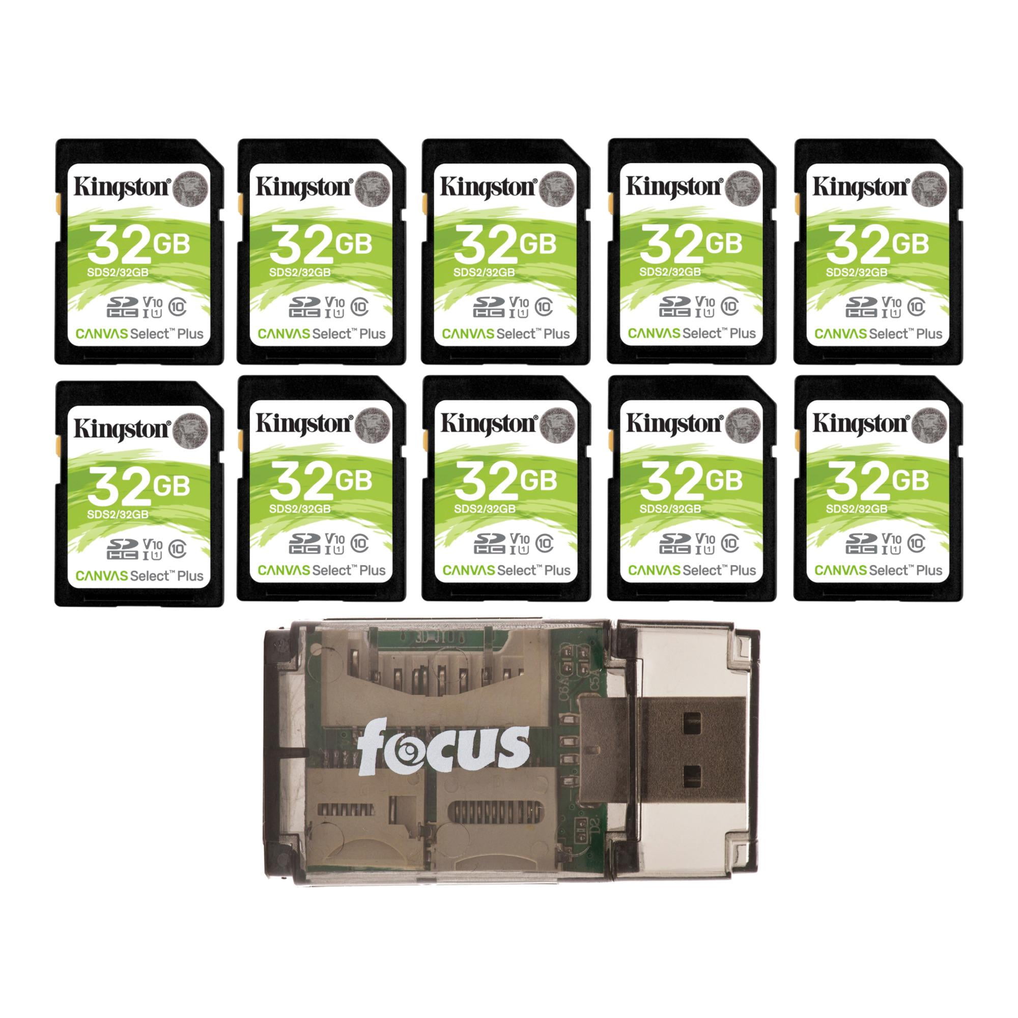 Canon HG20 Camcorder Memory Card 2 x 32GB Secure Digital High Capacity (SDHC)  Memory Cards (2 Pack) - Walmart.com