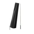 thumbnail image 4 of Funda para sombrilla , funda para sombrilla de jardín, con cordón inferior, protectora para muebles, tela Oxford resistente para patio y Negro con poste, 4 of 8