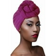 thumbnail image 3 of Head Wraps for Black Women African Head Wrap Lightweight for Women Long Plain Turban Hair Scarf Scarves, 3 of 9