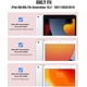 thumbnail image 2 of Funda para iPad 10.2, iPad 9.ª generación 2021/iPad 8.ª generación 2020/iPad 7.ª generación 2019, funda protectora delgada y translúcida rígida para PC ER Rojo Verde, 2 of 5