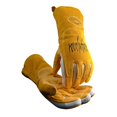 thumbnail image 1 of Guantes de soldadura Caiman Premium Pig Grain MIG/Stick Gold Large, 1 of 8
