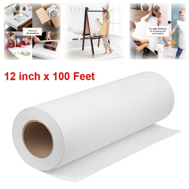 Rouleau de Papier Kraft 30cm X 30m, Rouleau d'Emballage Papier