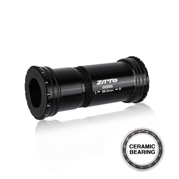 ZTTO Aleación Press Fit Soporte inferior portátil Portátil Dual Silicona Sellado Soportes a prueba de polvo Montaña Bicicleta Parte Componentes Suministros Cerámica Inevent OD002974-02B