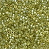 Miyuki Delica Seed Beads DB0124 DB124 11/0 Transparent Olive Gold Luster 7.2 Grams