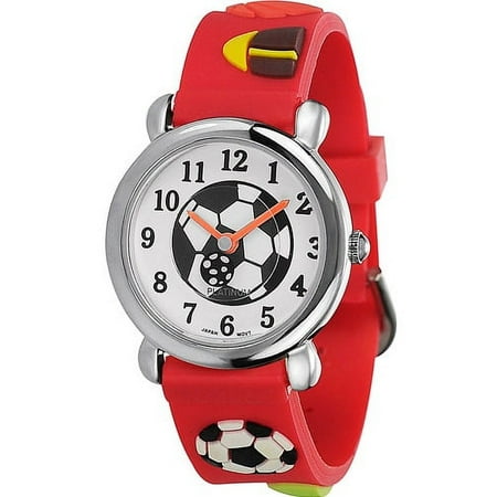 Geneva Platinum Boys' Silicone Soccer Wa