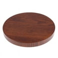 thumbnail image 3 of Plateau en Bois Brun Modèle Présentoir Base Table de Sable Support de Plateforme 21x2cm, 3 of 6