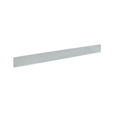 43 in. Engineered Stone Backsplash, White