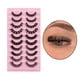 thumbnail image 3 of 10 pares de pestañas postizas Sunnimix estilo A naturales, 3 of 8