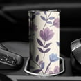 thumbnail image 3 of 20oz Pioneer Flower Skinny Tumblers Stainless Steel Tumbler with Lid and Straw,Vacuum Insulated Double Wall Travel Tumbler Cups with Cleaning Brush for Coffee,Tea, 3 of 6