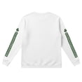 thumbnail image 4 of Dwelliawo St Pattys Waffle Shirt Men Printed Long Sleeve Waffle Knit Shirts Lucky St Patricks Day Four Leaf Clover Slainte Clover Print T Shirt Round Neck Outfit White XL, 4 of 6