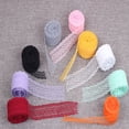 thumbnail image 4 of Borde de encaje de 4,5 cm para forro de ropa, accesorio de encaje con flores, aplique bordado para vestido de novia, lencería (gris), 4 of 7