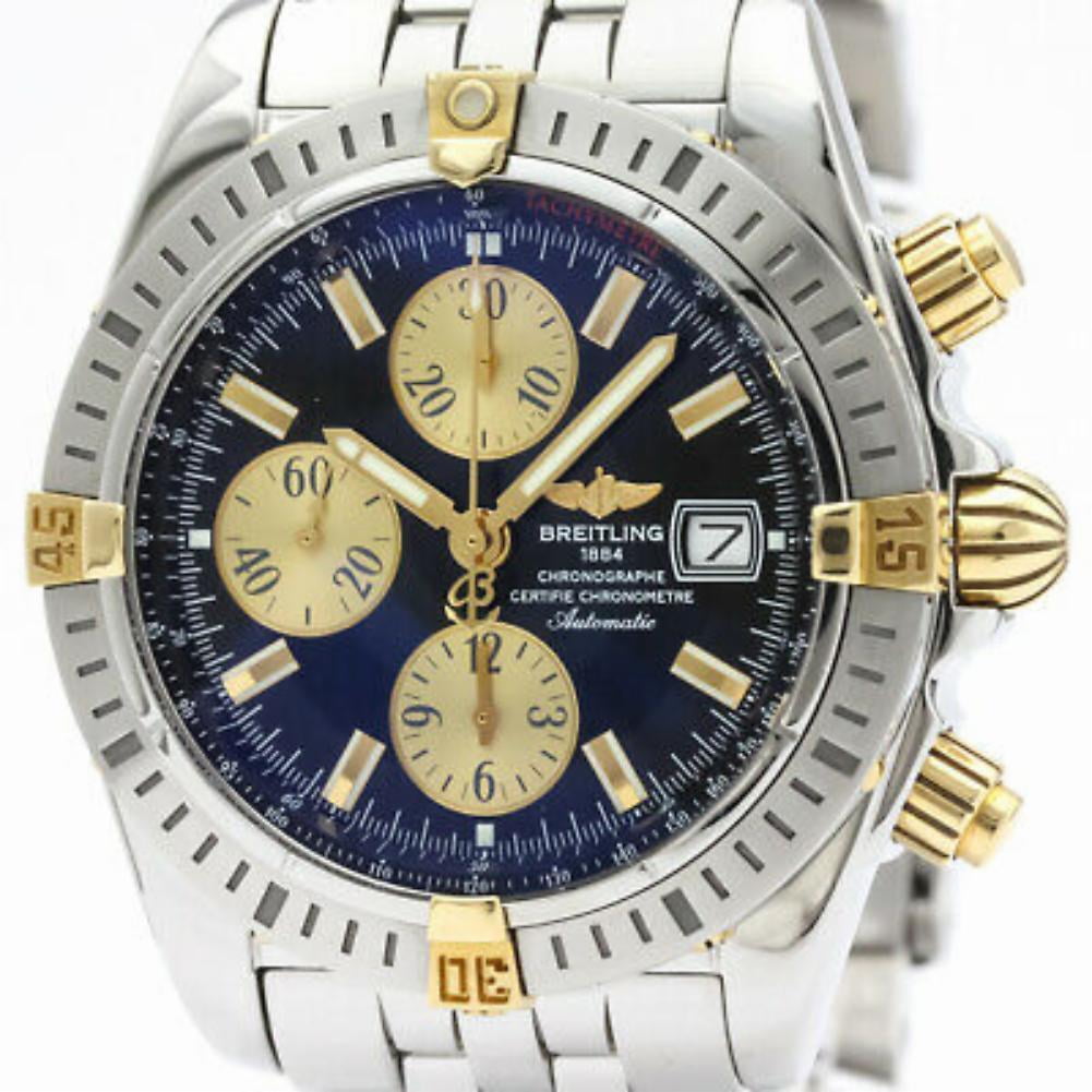 Pre-Owned Breitling Chronomat B13356 Steel Watch (Certified Authentic \u0026  Warranty) - Walmart.com