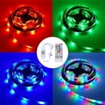 thumbnail image 2 of Controlador LED Bluetooth DC5-24V+40 Teclas de Control Remoto APP Control y SincronizacióN de MúSica RGB IR RF para 5050 3528 RGB LED Light, 2 of 5