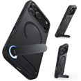 thumbnail image 1 of WWS-pour iPhone 17 Pro 6.3 Pouces Étui avec Support Réglable, Compatible Mag-Safe, Protection Antichoc de Qualité Militaire, Couverture Protectrice Mince, Noir, 1 of 4