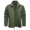 thumbnail image 1 of Chaqueta polar TACVASEN, abrigo de viaje ligero para hombre, A-Green L, 1 of 4