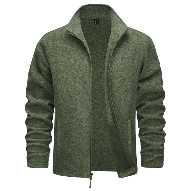 Chaqueta polar TACVASEN, abrigo de viaje ligero para hombre, A-Green L