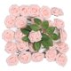 thumbnail image 3 of Rosas artificiales suaves 25 piezas ANGGREK decoración del hogar, 3 of 8