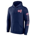 thumbnail image 2 of Men's Fanatics Navy Montreal Canadiens Revolution Pullover Hoodie, 2 of 3