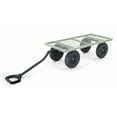 thumbnail image 4 of GroundWork GW-1001-2 Steel-Made 1,000 lbs. Capacity 6 cu. ft. Gray Garden Cart, 4 of 6